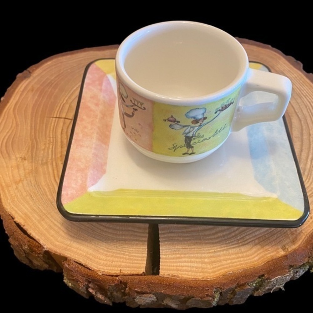 Brunelli Female Chef Expresso cup